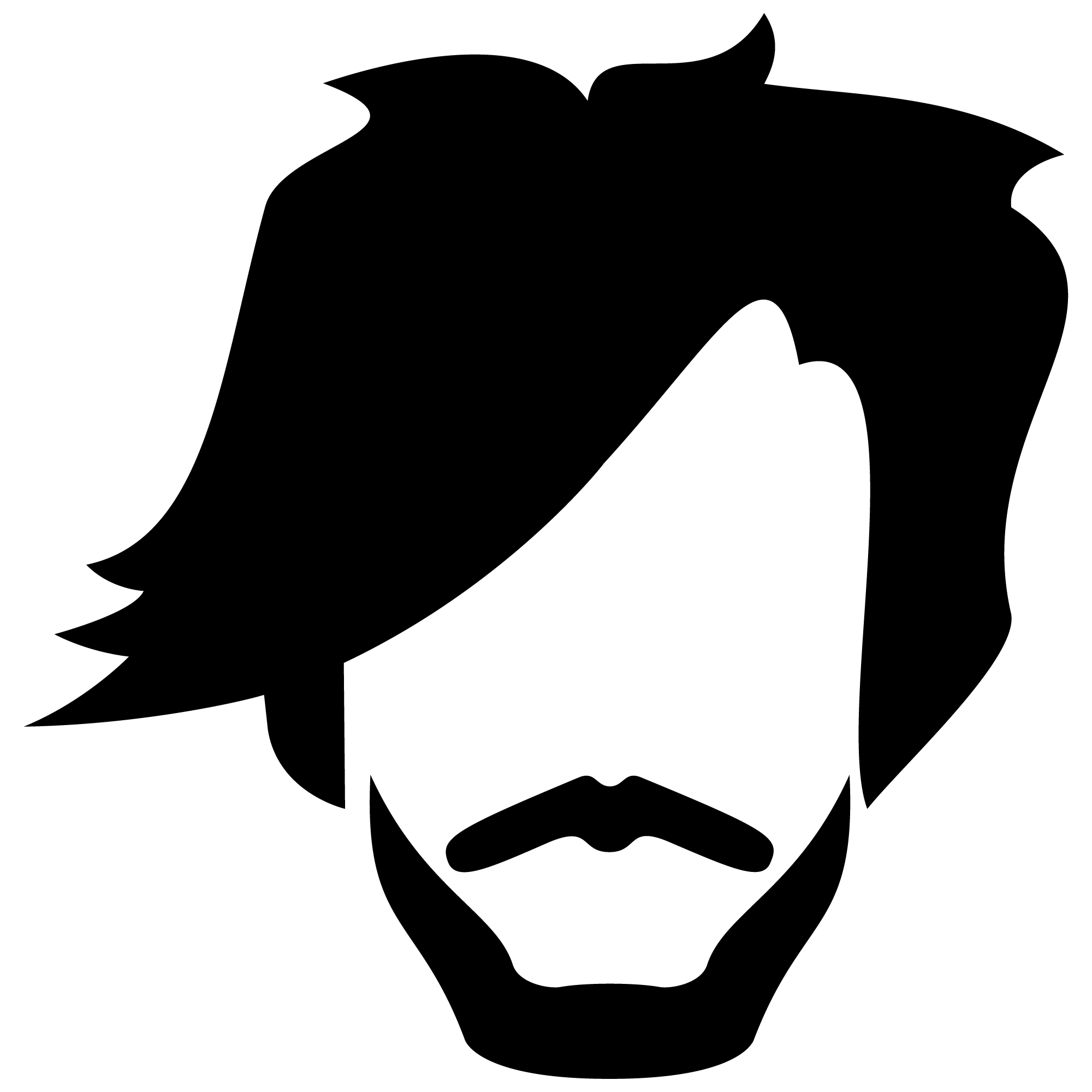 men's hair cut icon